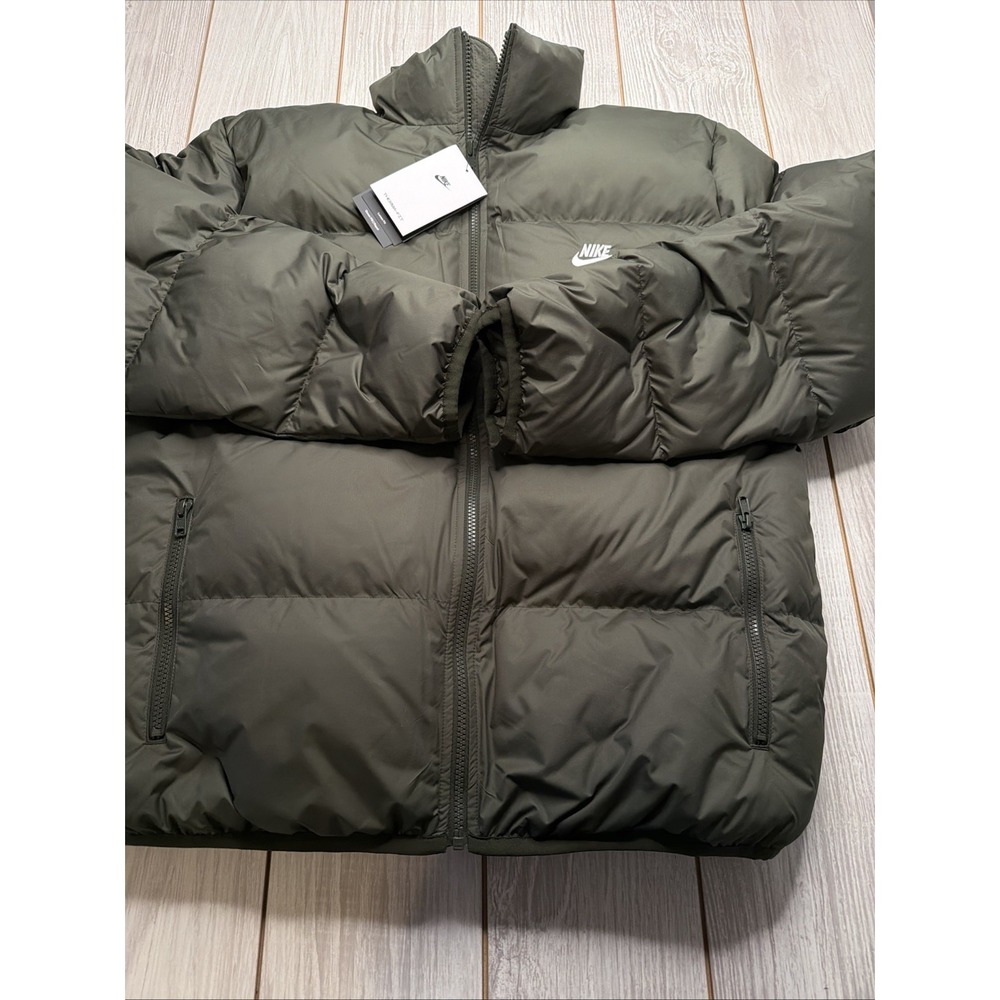 New Nike Mens Sportswear Club Therma-fit Down Jacket Size Medium IB2975-355